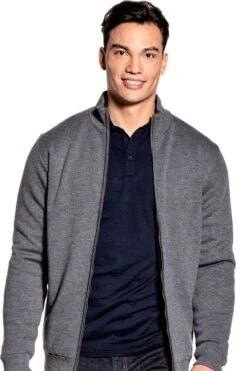 Joe Jacket Extra Long Harvard Grey