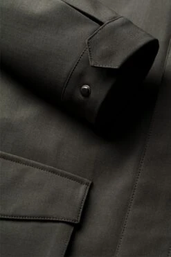 Field Jacket Kaki Grey 17 Field Jacket Kaki Grey -Kleding Winkel joe fieldjacket caki grey detail arm