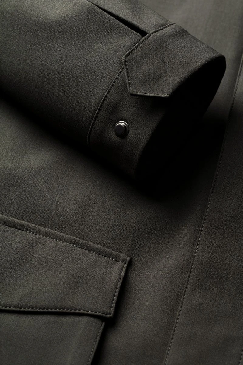 Field Jacket Kaki Grey 8 Field Jacket Kaki Grey - Afbeelding 8