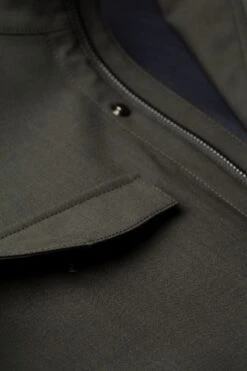 Field Jacket Kaki Grey 15 Field Jacket Kaki Grey -Kleding Winkel joe fieldjacket caki grey detail borstzak