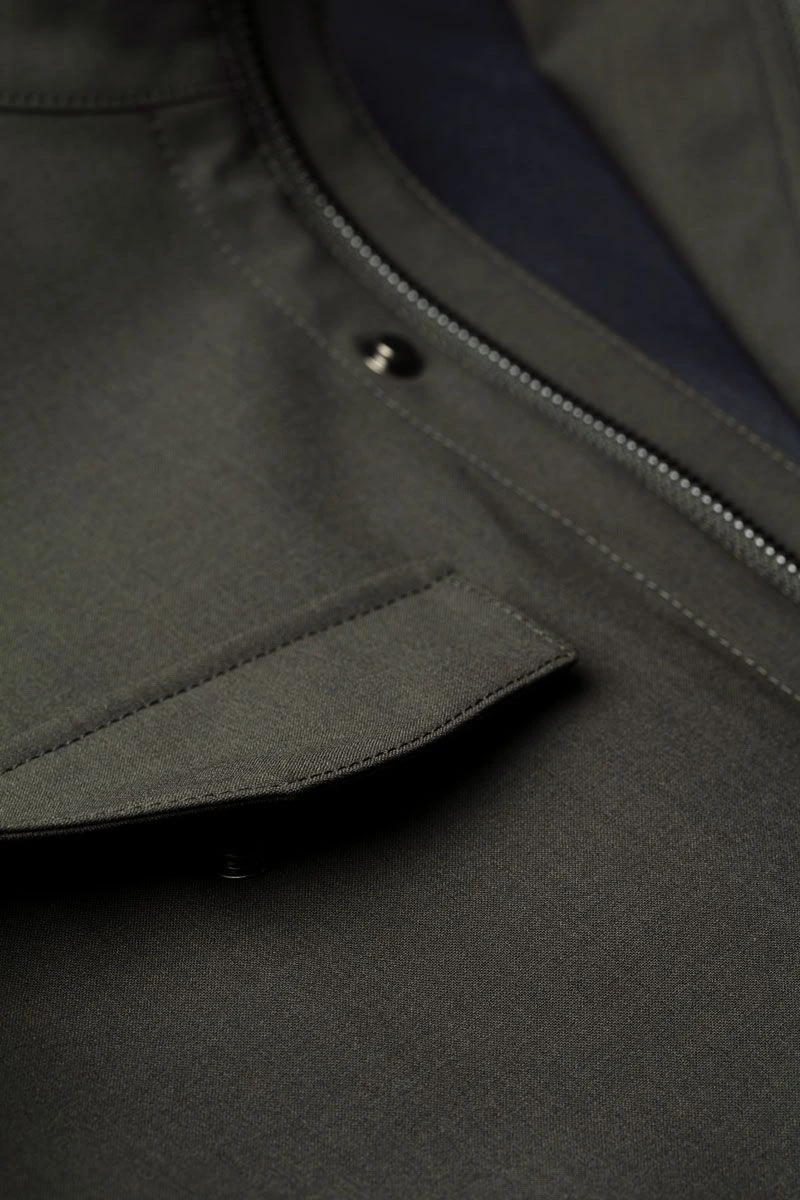 Field Jacket Kaki Grey 6 Field Jacket Kaki Grey - Afbeelding 6