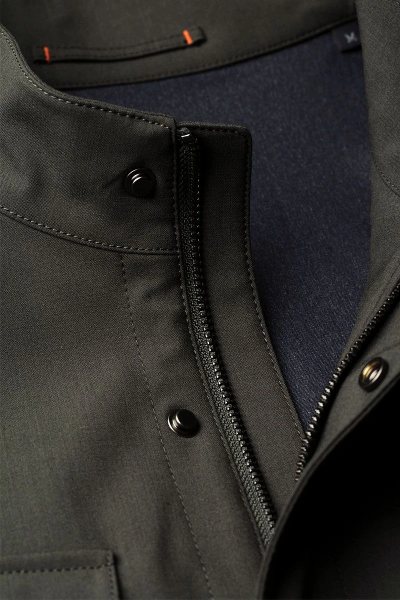 Field Jacket Kaki Grey 5 Field Jacket Kaki Grey - Afbeelding 5