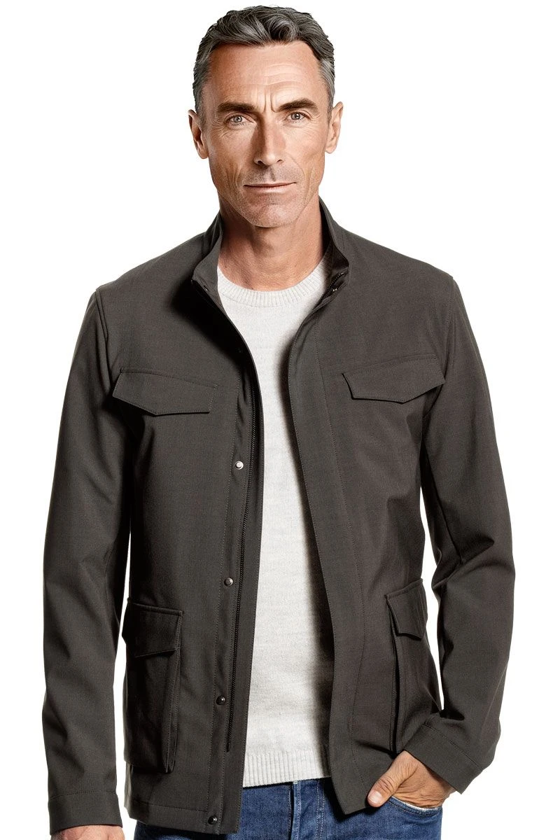 Field Jacket Kaki Grey 1 Field Jacket Kaki Grey