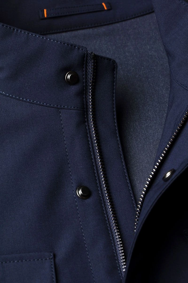 Field Jacket Dark Navy 5 Field Jacket Dark Navy - Afbeelding 5