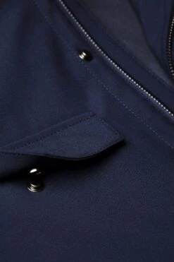 Field Jacket Dark Navy 16 Field Jacket Dark Navy -Kleding Winkel joe fieldjacket navy detail rits