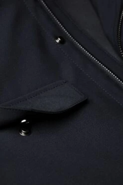 Field Jacket Very Dark Navy 15 Field Jacket Very Dark Navy -Kleding Winkel joe fieldjacket verydarknavy detail pocket