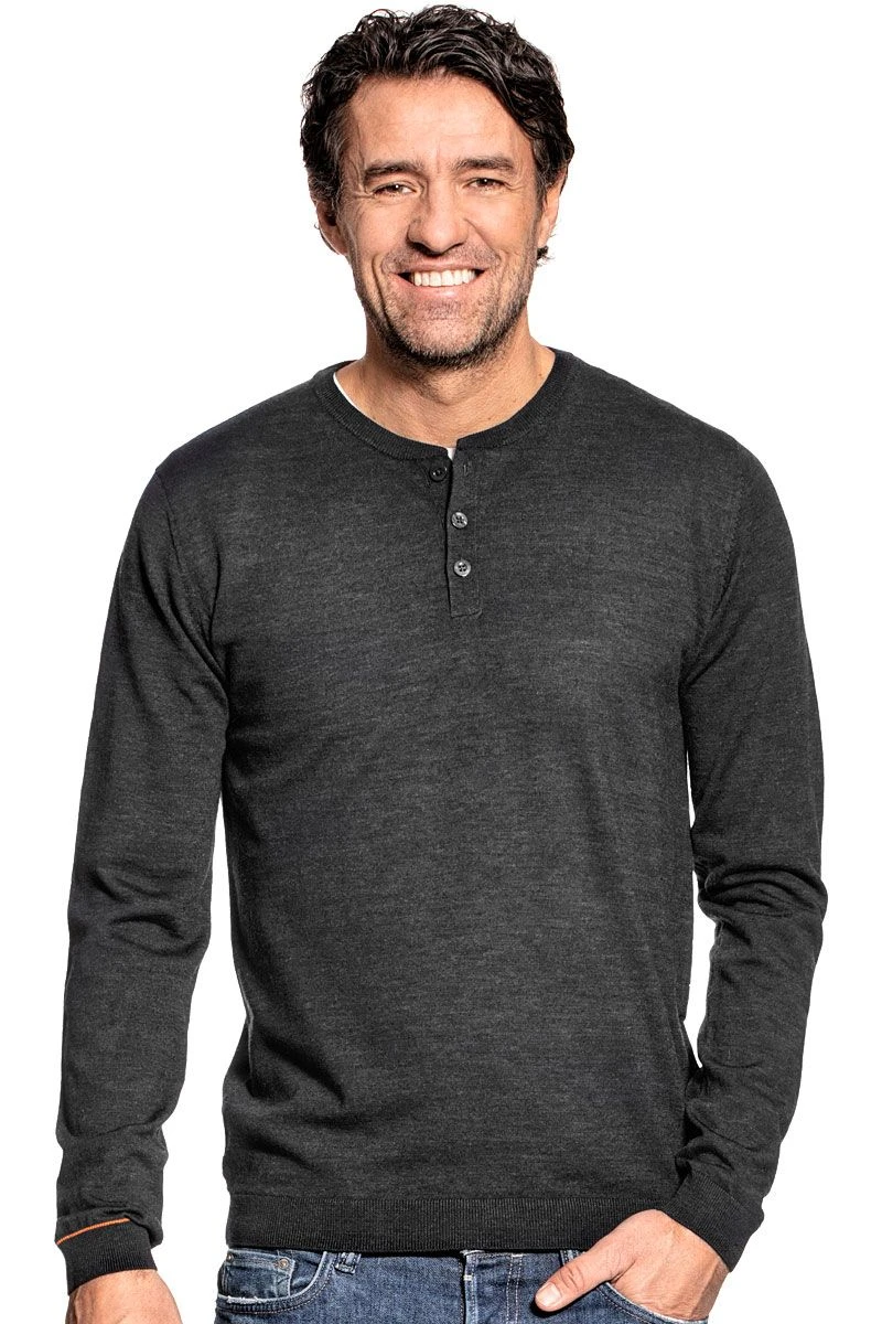 Joe Henley Antracite Grey 1 Joe Henley Antracite Grey