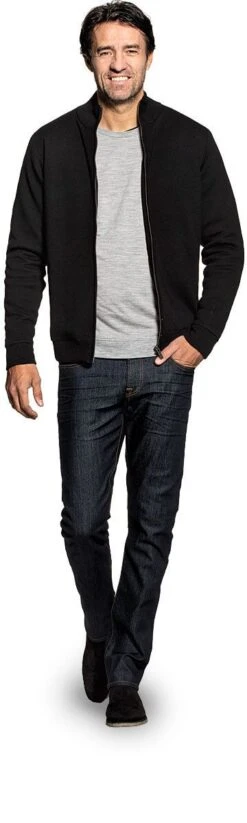 Joe Jacket Deep Black -Kleding Winkel joe jacket deepblack staand