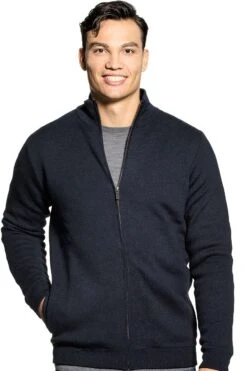 Joe Jacket Extra Long True Navy -Kleding Winkel joe jacket extralong truenavy close