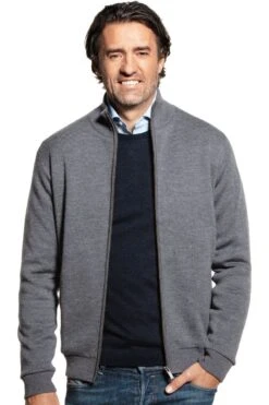 Joe Jacket Harvard Grey