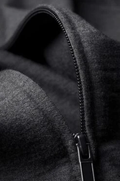 Joe Sweatvest Antracite Grey -Kleding Winkel joe jogging 007 antra detail01