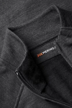 Joe Sweatvest Antracite Grey -Kleding Winkel joe jogging 007 antra detail03