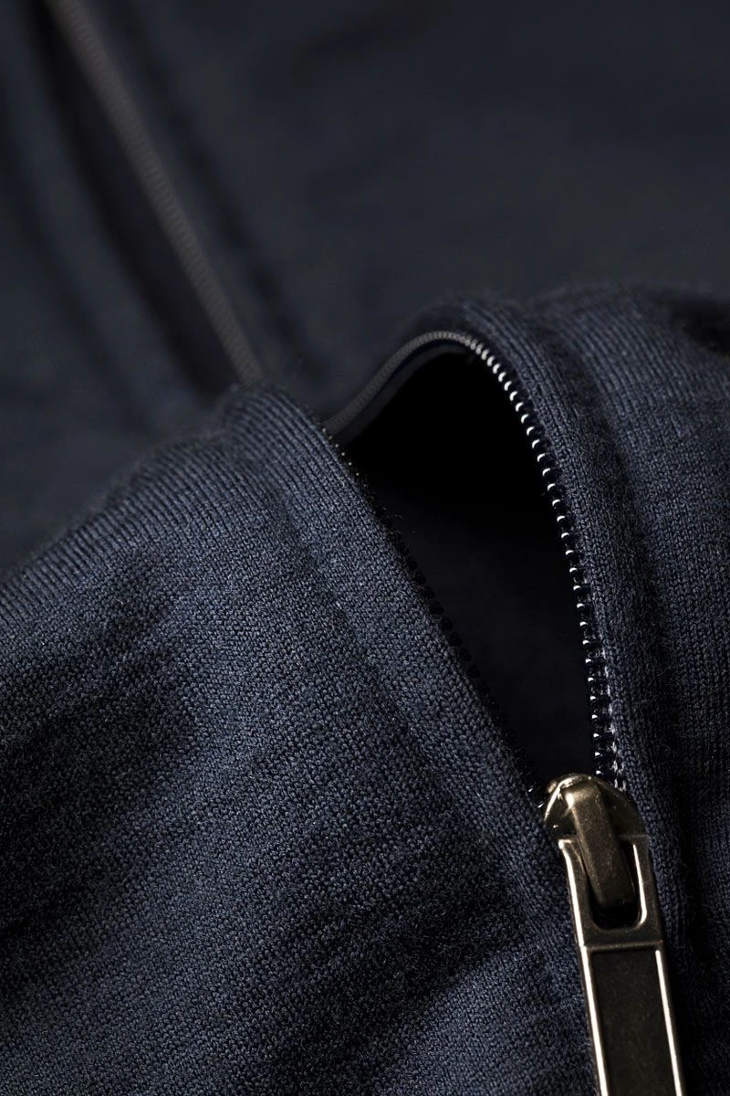 Joe Sweatvest Blue Grey 5 Joe Sweatvest Blue Grey - Afbeelding 5