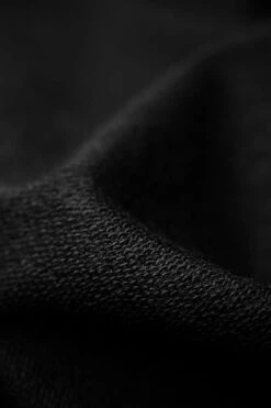 Joe Sweatshirt Deep Black -Kleding Winkel joe jogging black detail stof