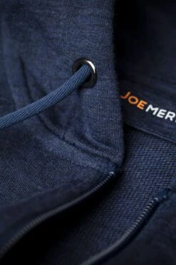 Joe Sweathoodie Summernight Navy -Kleding Winkel joe jogging summernightnavy vest detail