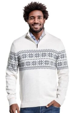 Snow Zip Wool White