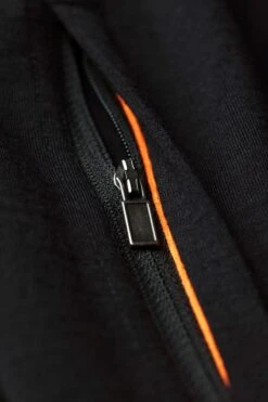 Joe Overshirt Pockets Deep Black -Kleding Winkel joe overshirt deepblack detail zip web