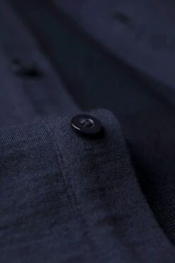 Joe Overshirt Navy Blue -Kleding Winkel joe overshirt navyblue knoop