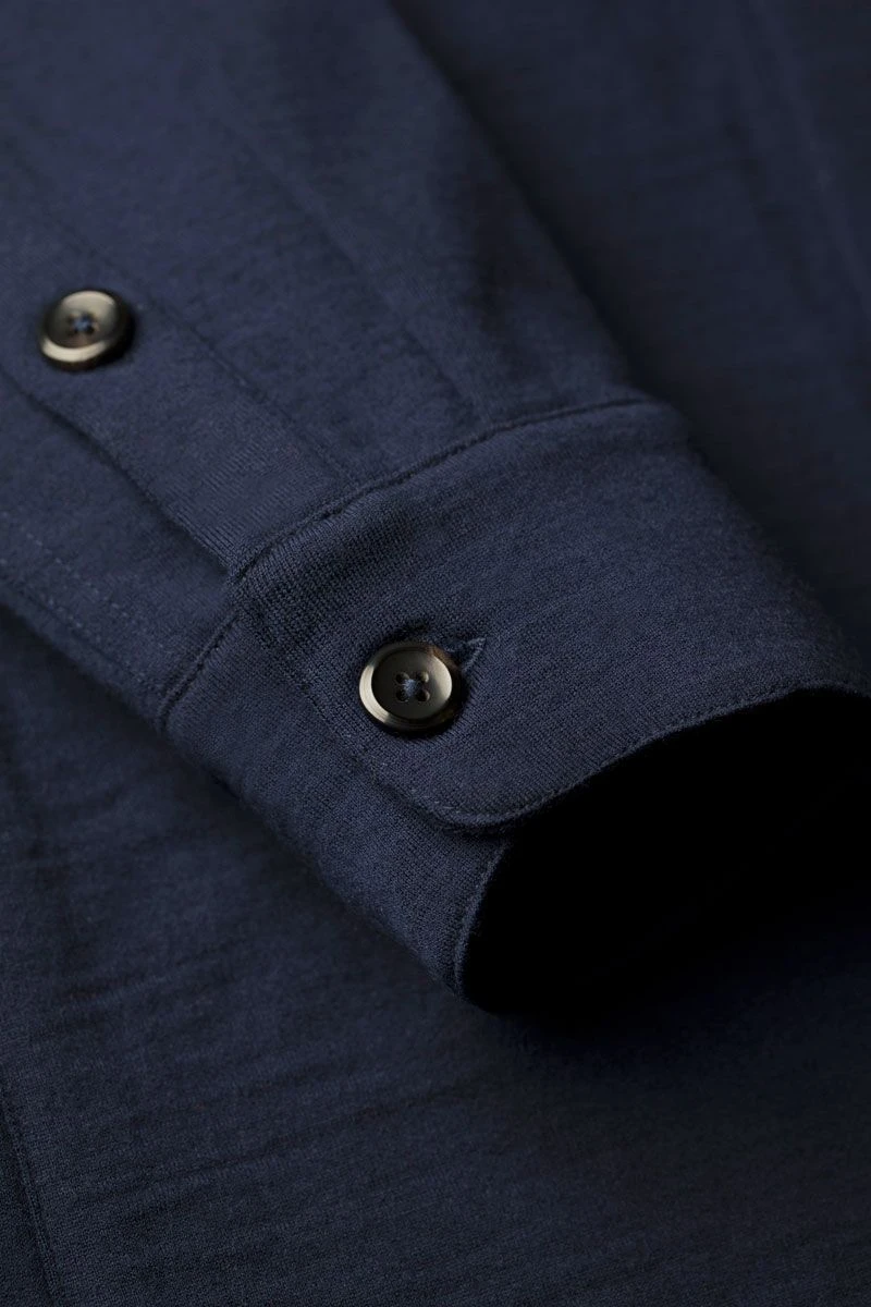 Joe Overshirt Pockets Navy Blue 8 Joe Overshirt Pockets Navy Blue - Afbeelding 8