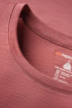 Shirt Round Neck Peruvian Pink -Kleding Winkel joe peruvianpink hals