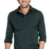 Shirt Polo Long Sleeve Dark Green
