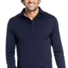 Shirt Polo Long Sleeve Navy Blue