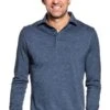 Shirt Polo Long Sleeve Coastal Blue