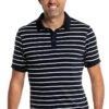 Shirt Polo Short Sleeve Big Stripe True Navy