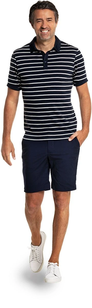 Shirt Polo Short Sleeve Big Stripe True Navy 3 Shirt Polo Short Sleeve Big Stripe True Navy - Afbeelding 3