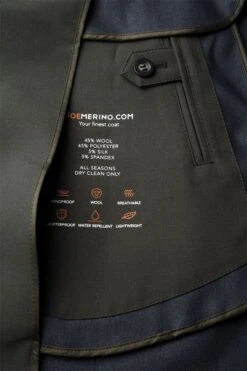 Joe Raincoat Kaki Grey -Kleding Winkel joe raincoat cakigrey detail icons