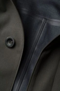 Joe Raincoat Kaki Grey -Kleding Winkel joe raincoat cakigrey detail seems