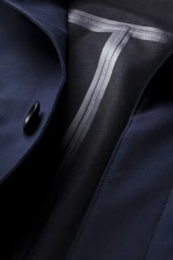 Joe Raincoat Dark Navy -Kleding Winkel joe raincoat navy detail rainstrip