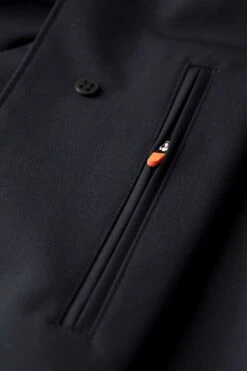 Joe Raincoat Very Dark Navy -Kleding Winkel joe raincoat verydarknavy detail zip