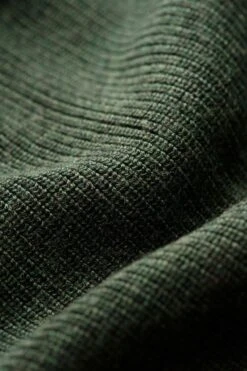 Joe Ribzip British Green -Kleding Winkel joe rib zip british green stof web