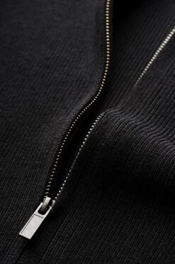 Joe Ribzip Deep Black 8 Joe Ribzip Deep Black -Kleding Winkel joe rib zip deep black rits web