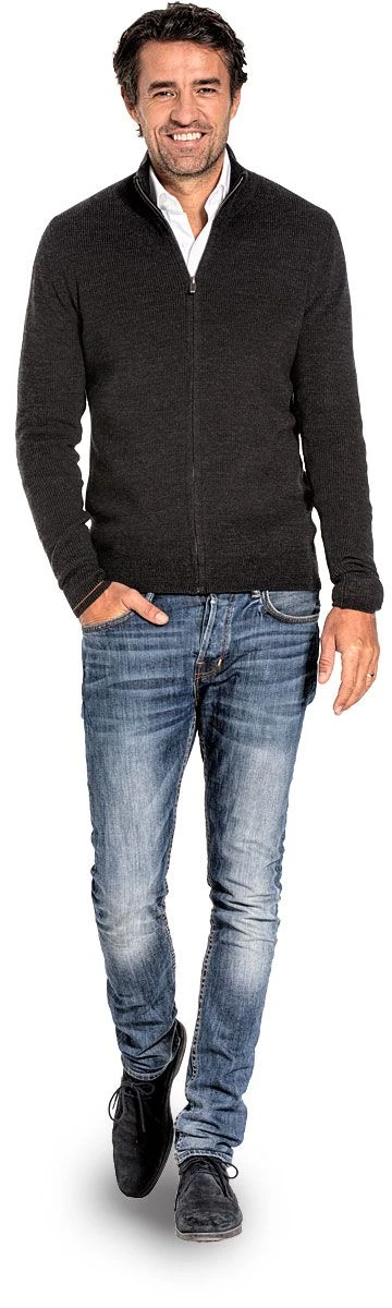 Joe Ribzip Antracite Grey 3 Joe Ribzip Antracite Grey - Afbeelding 3