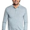 Riva Buttons Long Sleeve Hazy Blue