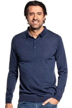 Riva Buttons Long Sleeve Summernight Navy