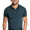 Riva Buttons Short Sleeve Proud Peacock