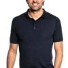 Riva Buttons Short Sleeve True Navy