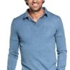 Joe Riva Long Sleeve Ice Blue