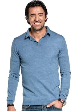 Joe Riva Long Sleeve Ice Blue