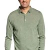 Riva Buttons Long Sleeve Agave Green