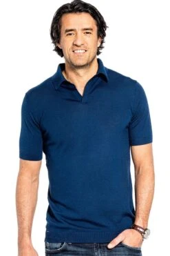 Joe Riva Short Sleeve Bright Navy