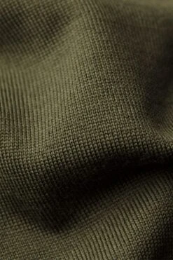 Joe Riva Crew Short Sleeve Classy Moss -Kleding Winkel joe riva round armyclassic detail stof