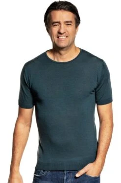 Joe Riva Crew Short Sleeve Proud Peacock