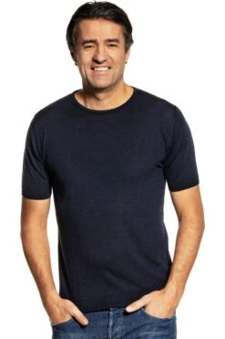 Joe Riva Crew Short Sleeve True Navy