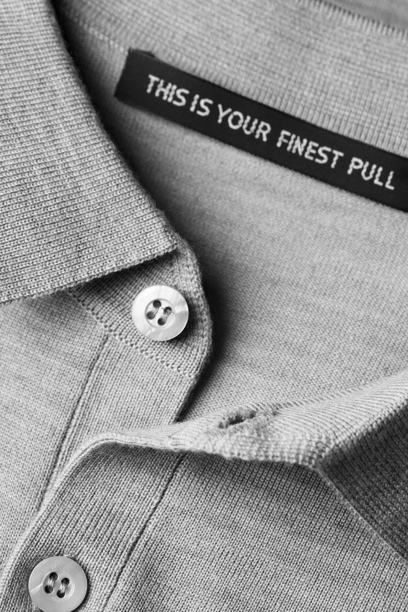 Riva Buttons Long Sleeve Silver Grey 5 Riva Buttons Long Sleeve Silver Grey - Afbeelding 5