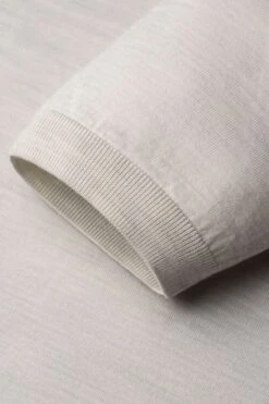 Riva Buttons Short Sleeve Clean Cement -Kleding Winkel joe rivabuttonsshortsleeve cleancement mouwtje