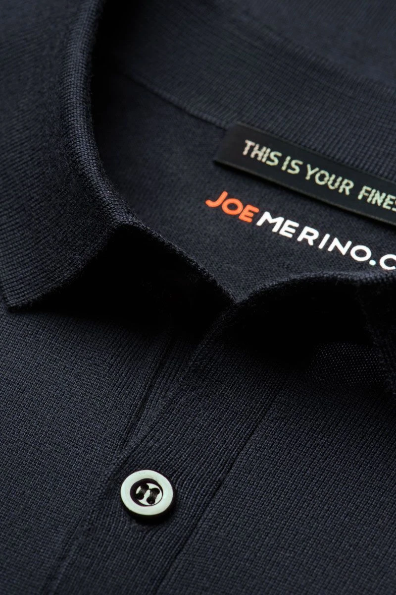 Riva Buttons Short Sleeve Very Dark Navy 3 Riva Buttons Short Sleeve Very Dark Navy - Afbeelding 3